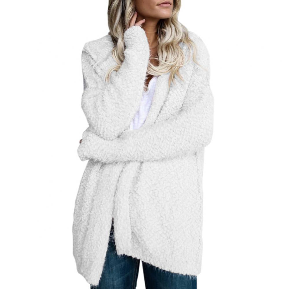 fuzzy cardigans